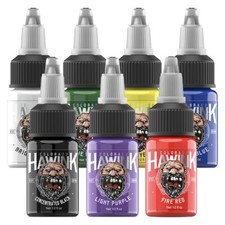 Tattoo Ink Set 1/2Oz 15Ml Tattoo Supply Ink USA 7 Color Pigment Kit TI203-15-7
