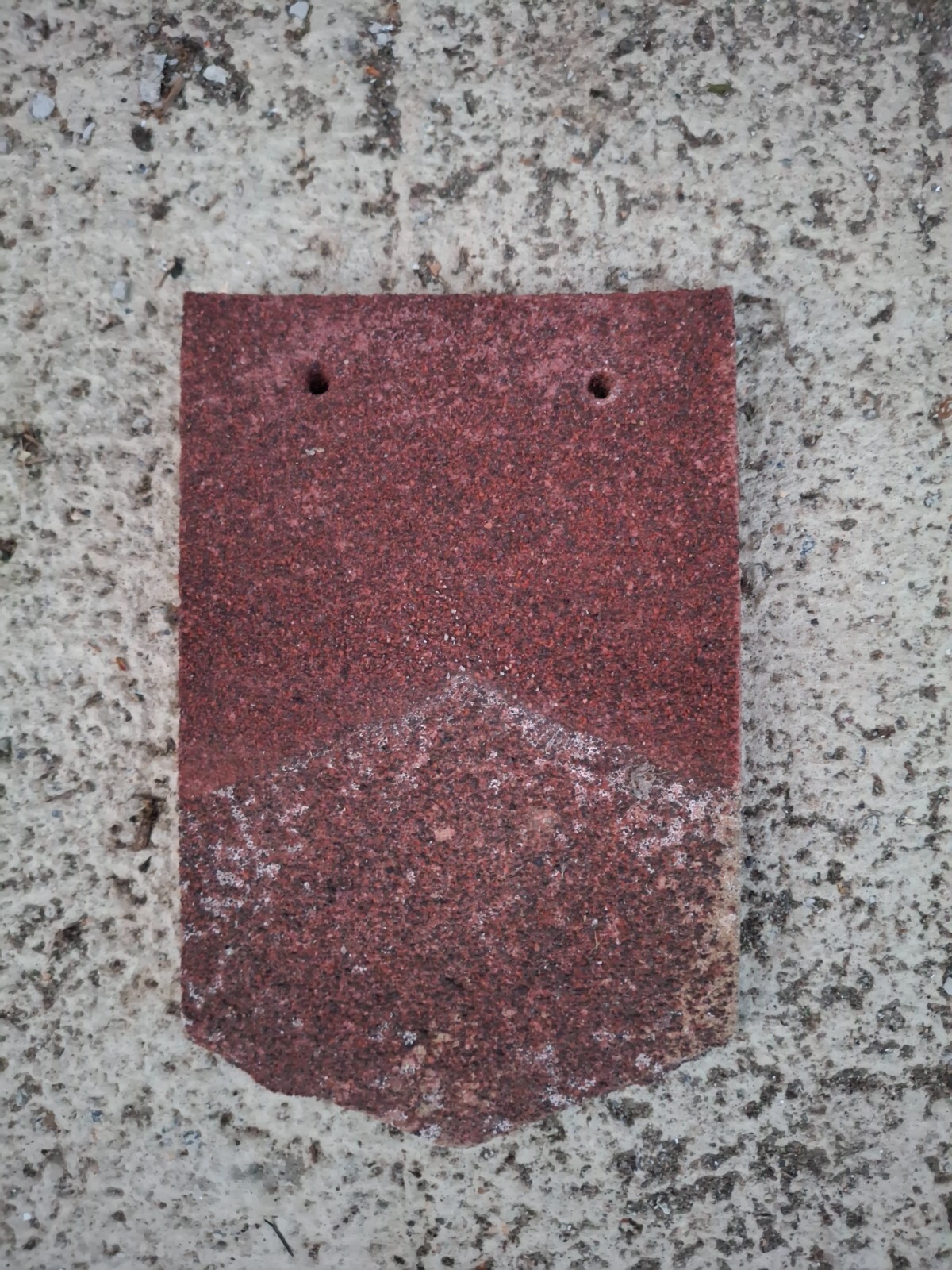 Cement cladding tiles