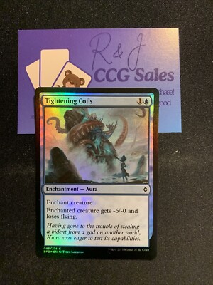 Battle for Zendikar - Tightening Coils - Foil - Near Mint