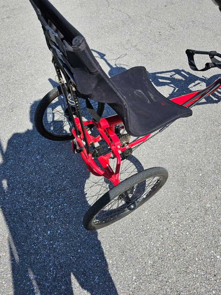 AmTryke Rehatri Recumbent Trike ( Hand Pedal Bike ) 16