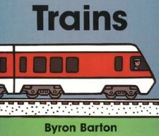 Trains Board Book - Board book By Barton, Byron - GOOD