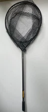 NEW FRABILL 18 X 24 TEARDROP 30" FIXED HANDLE FISHING LANDING NET WITH GRIP