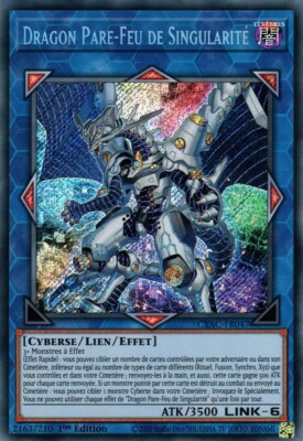 Yu Gi Oh! Cynet Deck Encoder Firewall spielbereit auf Französisch