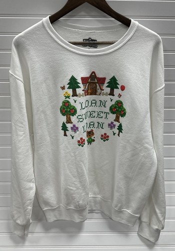 Animal Crossing “Loan Sweet Loan” Sweatshirt Women’s Size Large - Nintendo