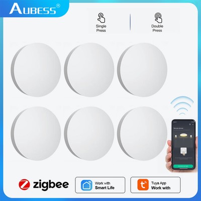 Smart Key Switch Zigbee 3.0 Tuya Automation Remote Control Button Long Battery L