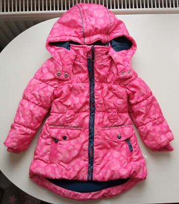 Pinke Winterjacke von Kanz in Größe 80