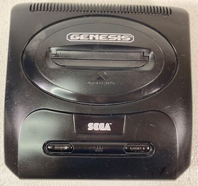 Sega Genesis Model 2 Console Model 1631, Power Supply OEM Controller, AV Cable