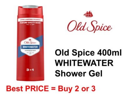 Dush Gel Old SPICE WHITEWATER 400ml zum Waschen des Körpers