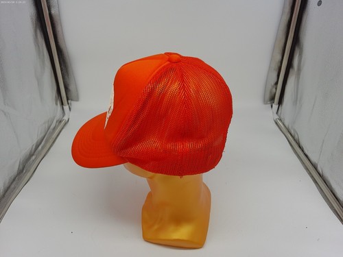 Vintage Youngan Trucker Hat Cap Tennessee Blaze Orange Foam Mesh Trucker Hunting - Picture 3 of 7