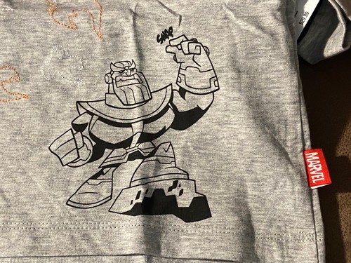 Disney Marvel Villain Thanos Halloween Ghosts Adult T-Shirt Embroidered S - Picture 8 of 8