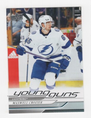 2024-25 UPPER DECK HOCKEY YOUNG GUNS RC MAXWELL CROZIER TAMPA BAY LIGHTNING #218
