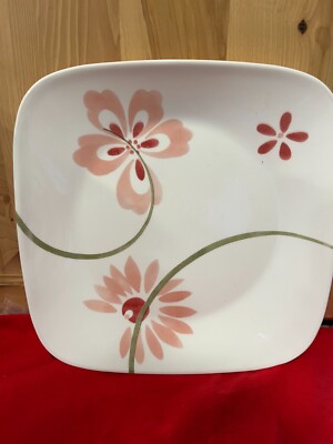CORELLE Plates Pretty Pink pattern (1) 10 1/2