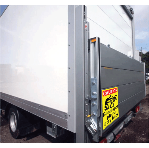 Achtung Toter Winkel Warnaufkleber LKW / Van / LKW Wagon / Sicherheitsaufkleber - Bild 3 von 3