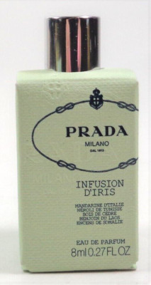 PRADA Infusion D'Iris EDP Splash 0.27 oz / 8 ml Mini/Miniature NEW in BOX
