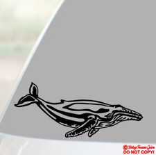 HUMPBACK WHALE Vinyl Decal Sticker Car Truck Boat Window Wall Bumper SEA ANIMAL