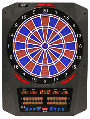 Elektronische Dartscheibe Dartboard Softdart Topaz-901 - 2-Loch Abstand