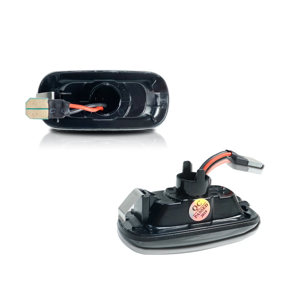 2 желтых светодиодных габаритных сигнальных фонаря для переднего бампера Audi A3 A4 A6 S4 S6 RS4 - Изображение 2 из 4