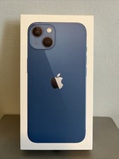 iPhone 13 128GB Blue EMPTY BOX ONLY . Bin Q