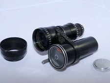 Zoomar Variofocal 1"-3" 16mm Movie Lens with Side Finder. C mount. Sells AS-IS!