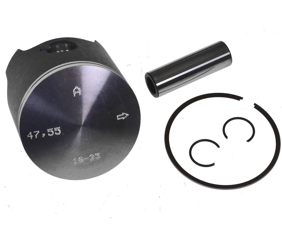 Pistón Racing A 47,6 mm Meteor 70cc adecuado para 2Fast, Polini, Stage6, R&D, HK - Imagen 2 de 3