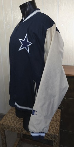 Cowboys Dallas NFL Men's Sz XL Champion Varsity Jacket Quilted Retro NWOT - Picture 4 of 10