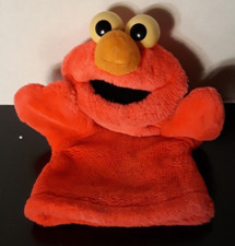 Vintage Elmo Hand Puppet by Tyco - Plastic Eyes - Soft - Vintage 1995