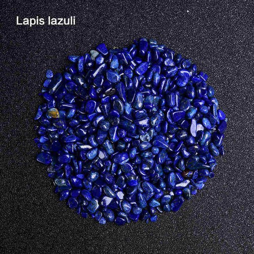 100g Natural Lapis Lazuli Quartz Crystal Crushed Stone Energy Specimens Ornament - Picture 9 of 9