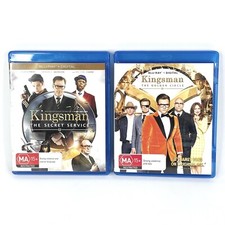 Kingsman Movie Collection the Secret Service Golden Circle Blu-Ray Region B