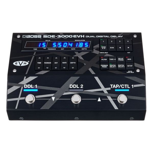 Boss SDE-3000 EVH Dual Delay  Roland pedale effetto per CHITARRA,nuovo!