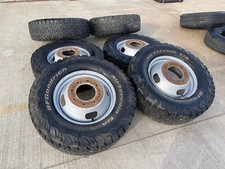 6 17 Ford F-350 Dually Oem Rims Wheels 3615 99016 Tires Bfg Ko2 At
