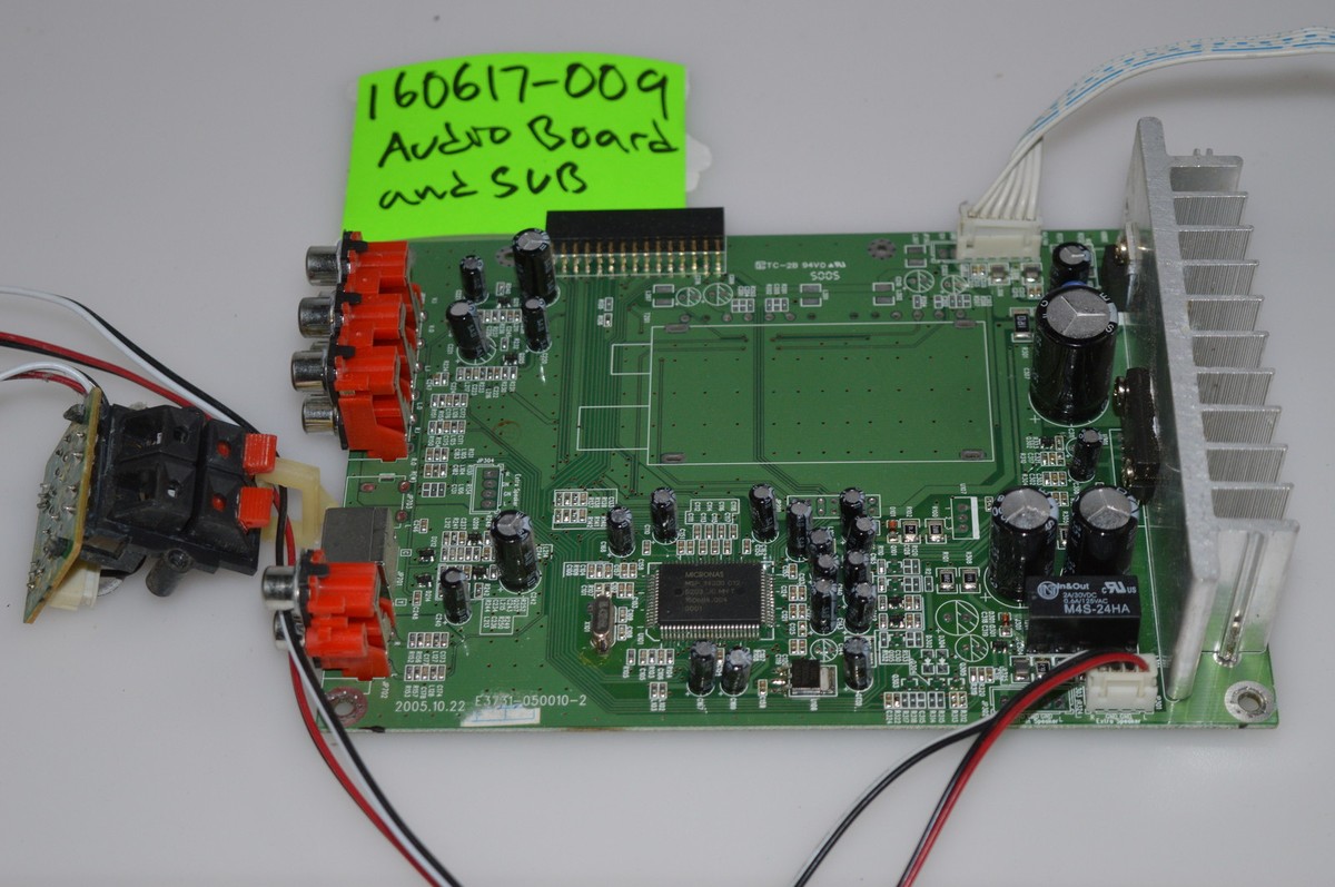 Akai PDP4225M AUDIO BOARD AND SUB E3731-050010-2 ; E3701