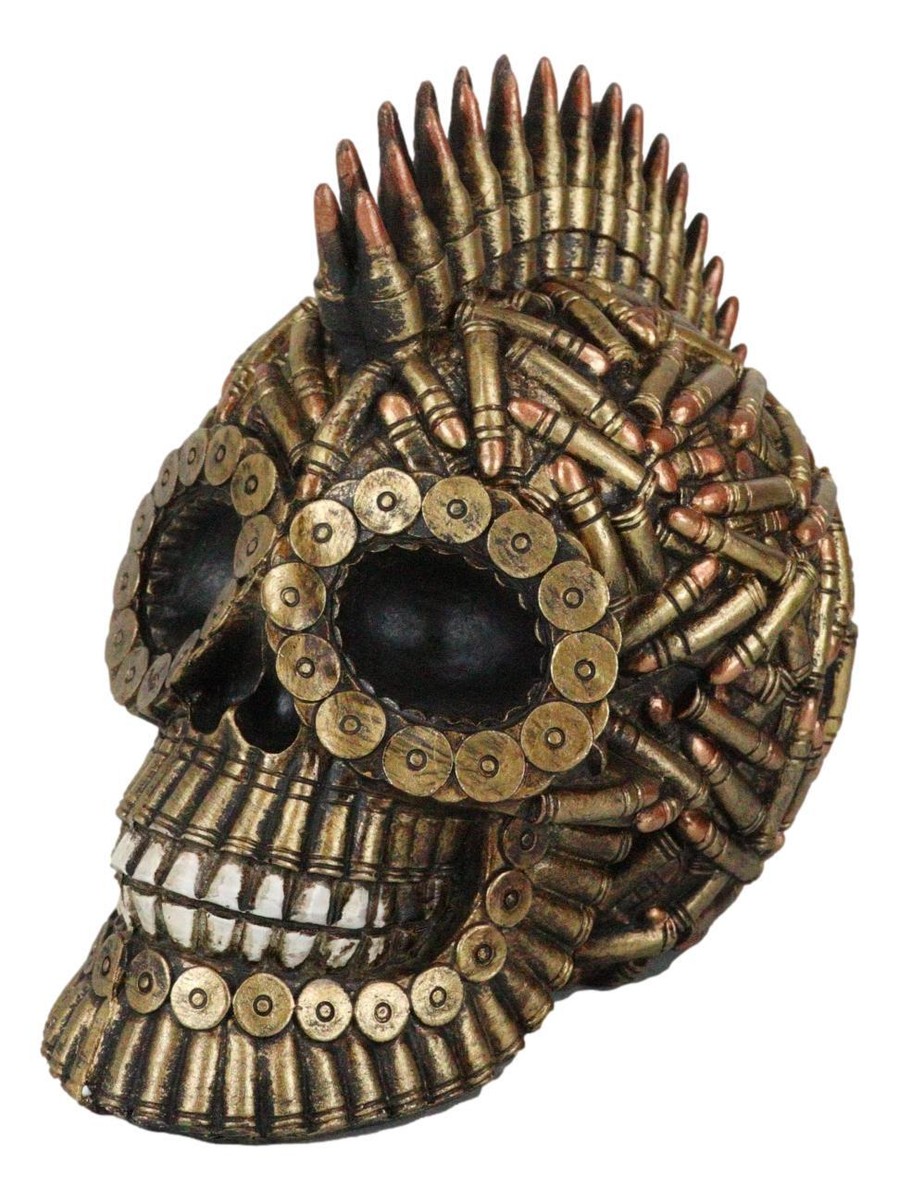 Steampunk World War Ammo Rifle Bullet Shell Casings Morphing Gold