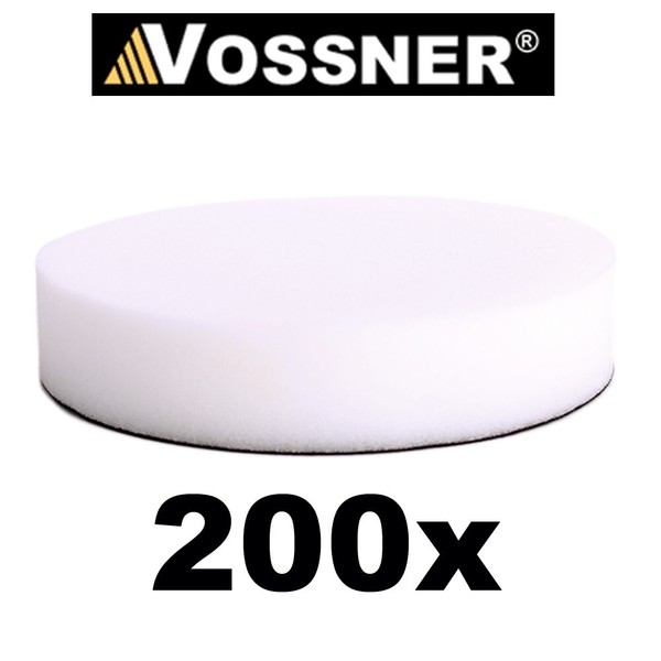 Vossner® Polierschwamm X200 Soft 180Mm 37Mm Polierpad Klett FüR Poliermaschine-image