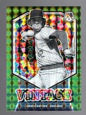 2021 Panini Mosaic - Vintage Bruce Sutter #V9 Green Mosaic Prizm