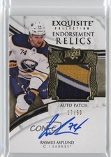 2019-20 Upper Deck The Cup /50 Rasmus Asplund #ER-RA Auto 0sb5