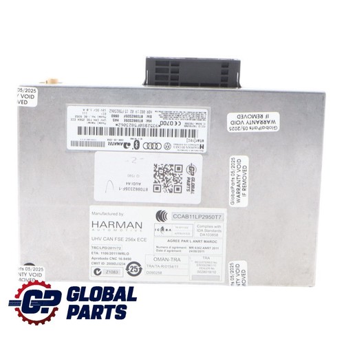 Audi A4 B8 Bluetooth Multimedia Interface Steuergerät ECU 8T0862335E