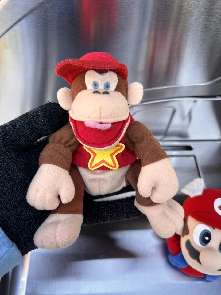 LOTE 7 DE COLECCIÓN 1997 BD&A Nintendo 64 Super Mario Bean Bag Peluche Foto 4 de 4