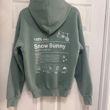 Wild Fable Viral 100% Chill Snow Bunny Viral Recalled Hoodie NWT XS S M L XL XXL