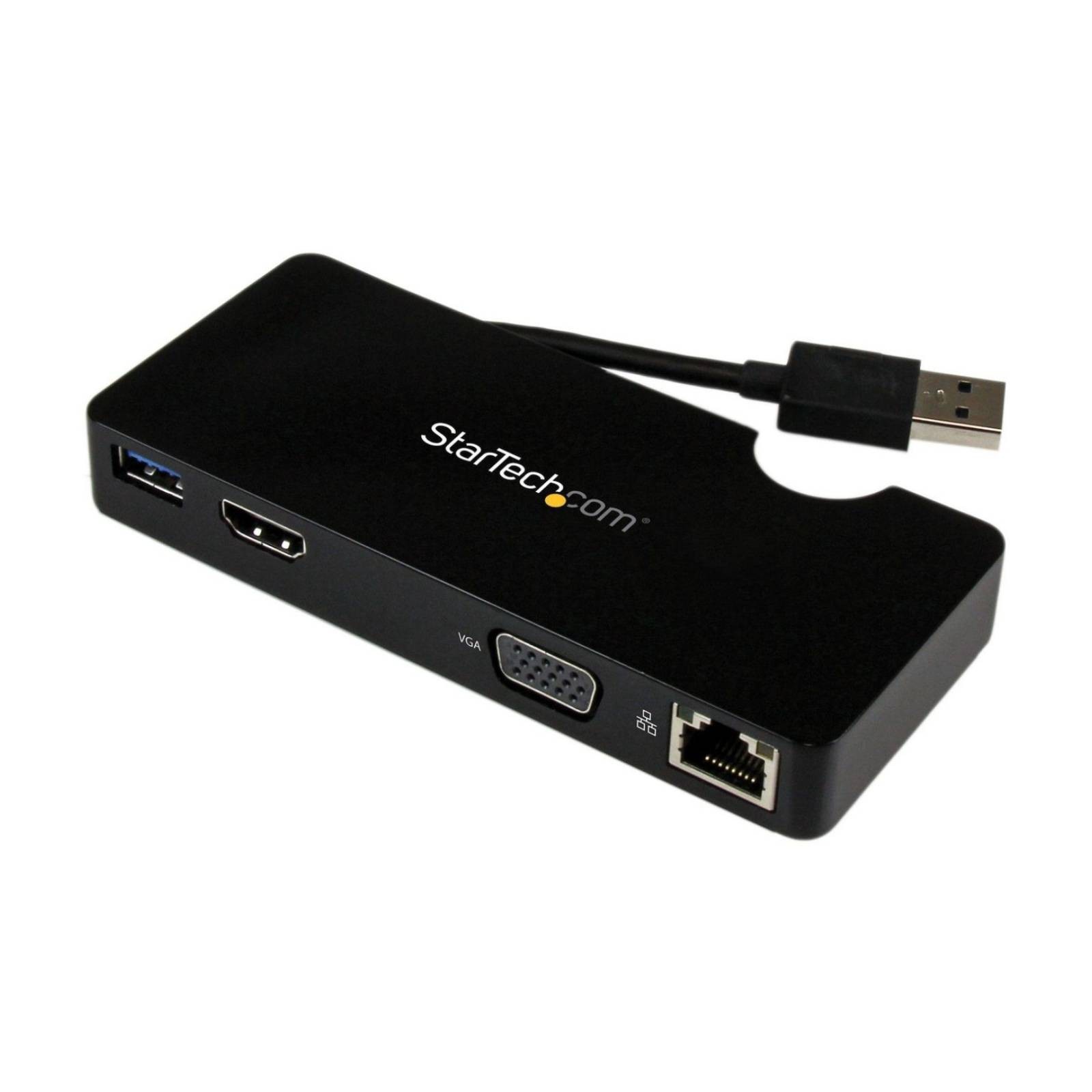 StarTech Travel Docking Station for Laptops - HDMI or VGA - USB 3.0