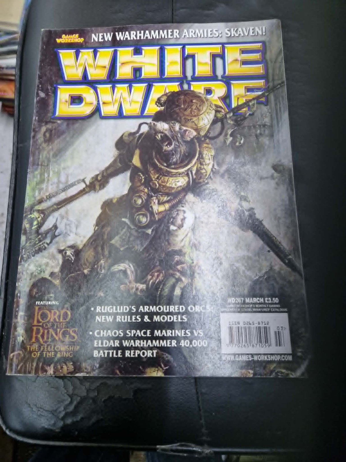 Games Workshop - WHITE DWARF #267 - Monthly Magazine - March 2002