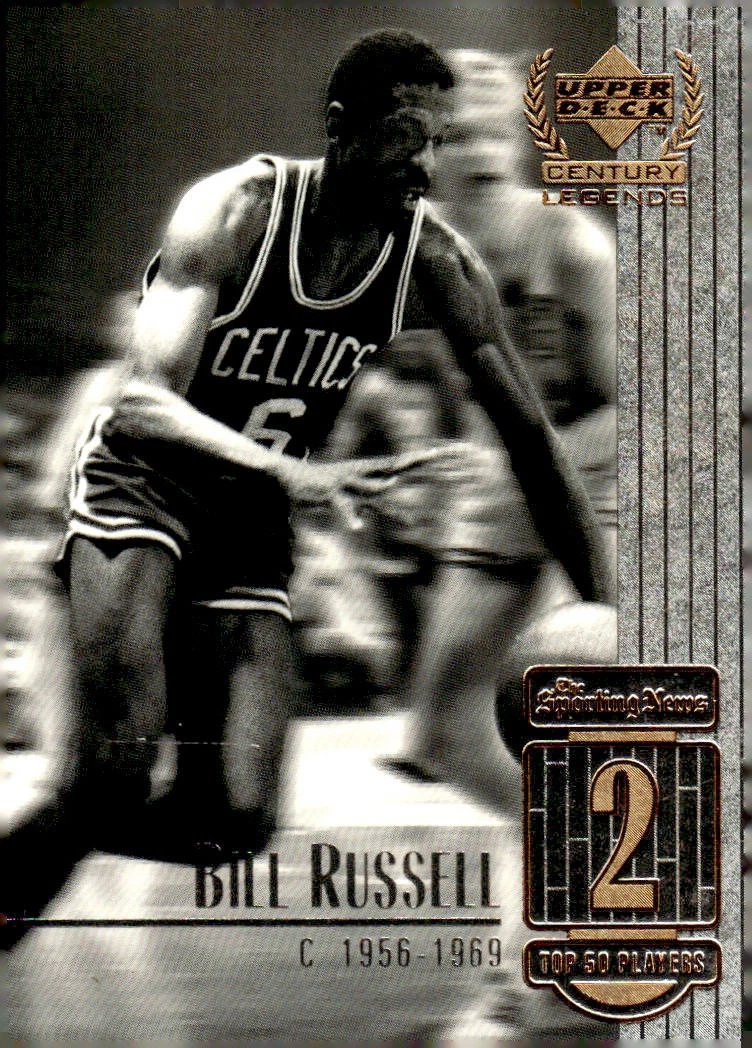 1998-99 Upper Deck Century Legends #2 Bill Russell