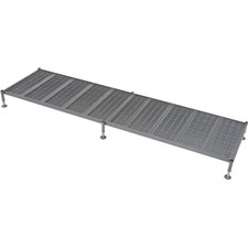 Tri Arc WLOS597242 97 X 24 Inch Adjustable Height Steel Work Platform - 5"H To