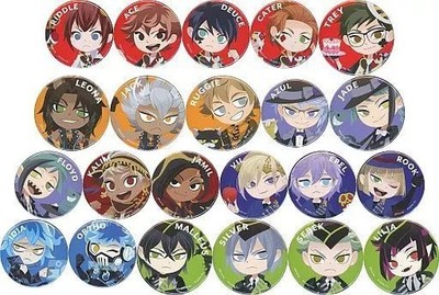Aniplex Disney Twisted Wonderland Anstecker Pin Set 22 Arten Gurihiru Kunst...