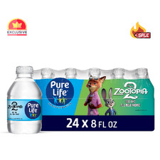 Pure Life Purified Water Bottles, 24 Pack