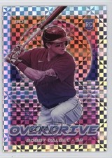 2021 Panini Chronicles Overdrive Building Blocks Prizm Bobby Dalbec #9 1tx2