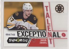2018-19 Upper Deck Synergy Exceptional Talent 664/749 Jakub Zboril #ET-6 1u6