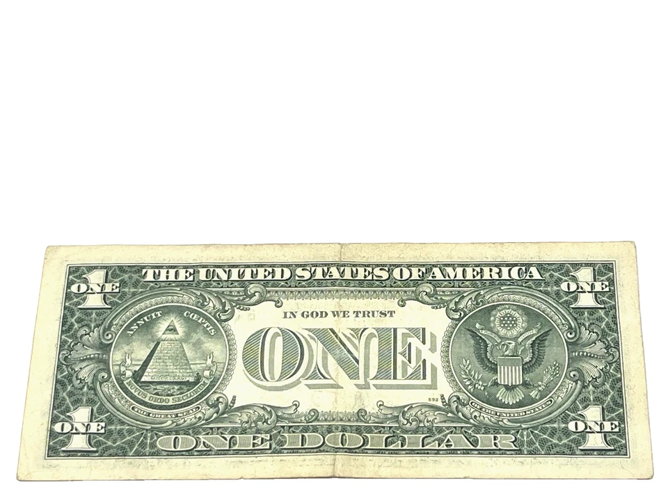 U.S. 1995, $1.00 FEDERAL RESERVE NOTE, Extra Fine, S/N B 20937460 Y (#511) - Image 2 of 2