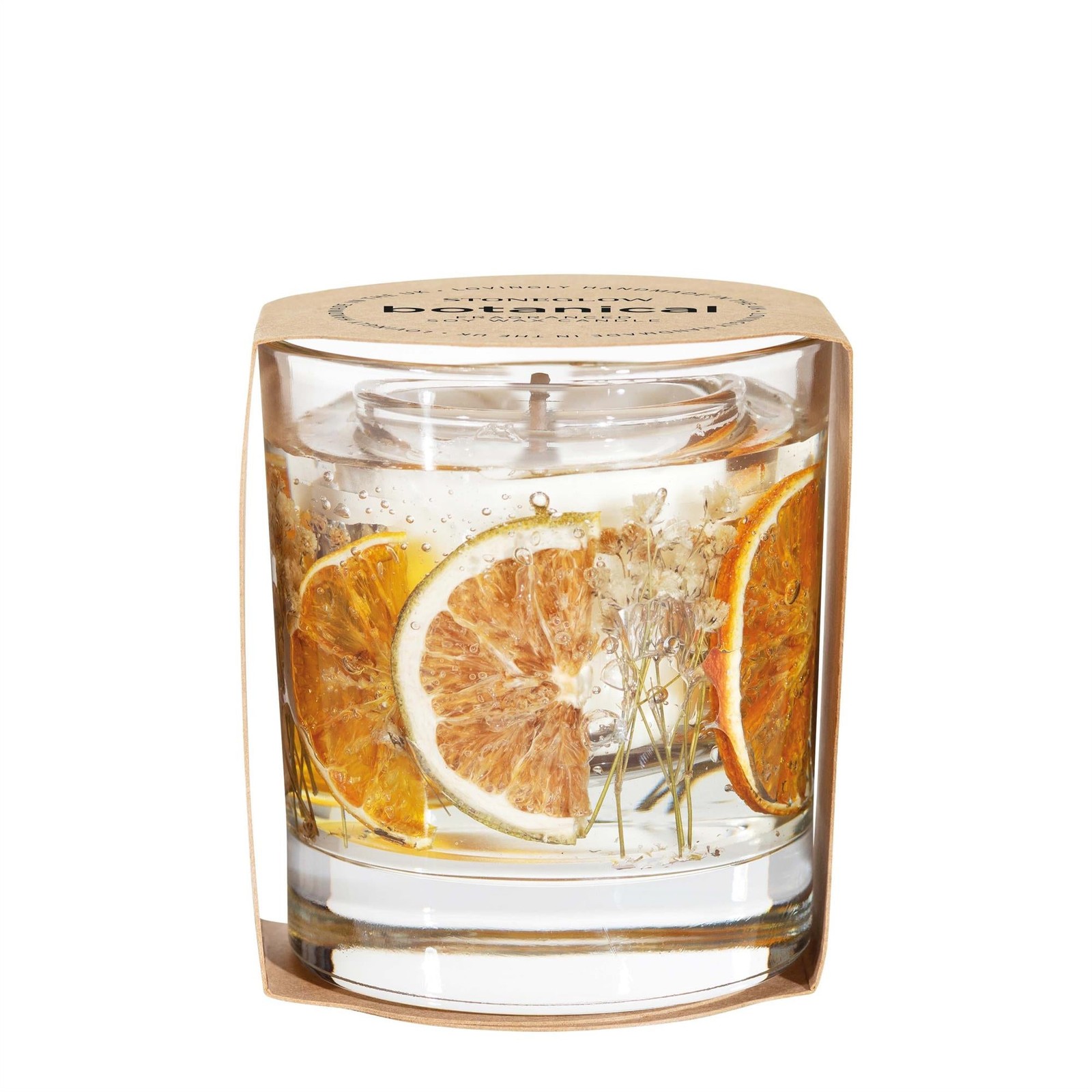 Stoneglow Candles Elements Energy Tumbler Candle - Bitter Orange & Coriander
