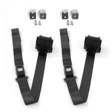 Amc Matador 1971 - 1978 Standard 2pt Bk Seat Kit Wbrackets-2 Belts Amc Matador 1971 - 1978 Standard 2pt Bk Seat Kit Wbrackets-2 Belts