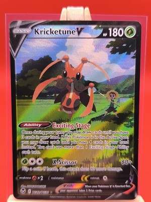 kricketune v pokemon card value Kricketune V main image 1